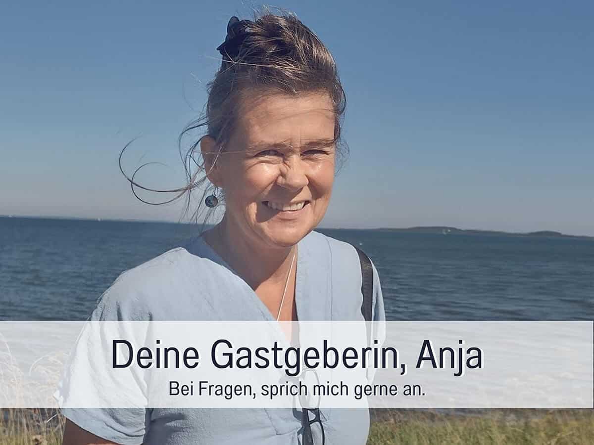 Gastgeberin Anja wohnwerth.de Urlaub Ostsee