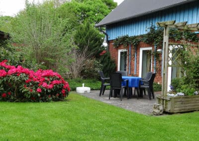 wohnwerth.de Traumferienwohnung Ostsee Seminarraum Haupthaus Südterrasse